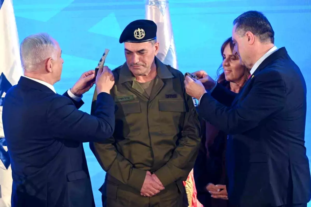 İsrail Yeni Genelkurmay Başkanı Eyal Zamir