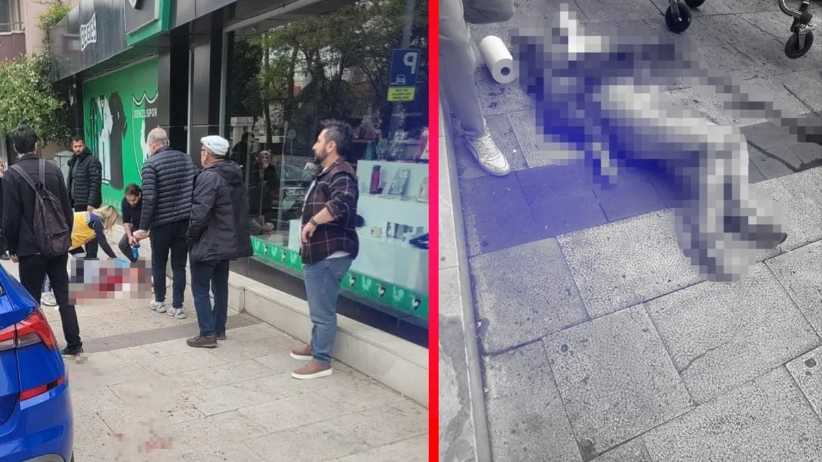 Denizli’de sokak ortasında vahşet! Eski karısını sevgilisiyle görünce cinnet getirdi! 1 ölü 1 yaralı
