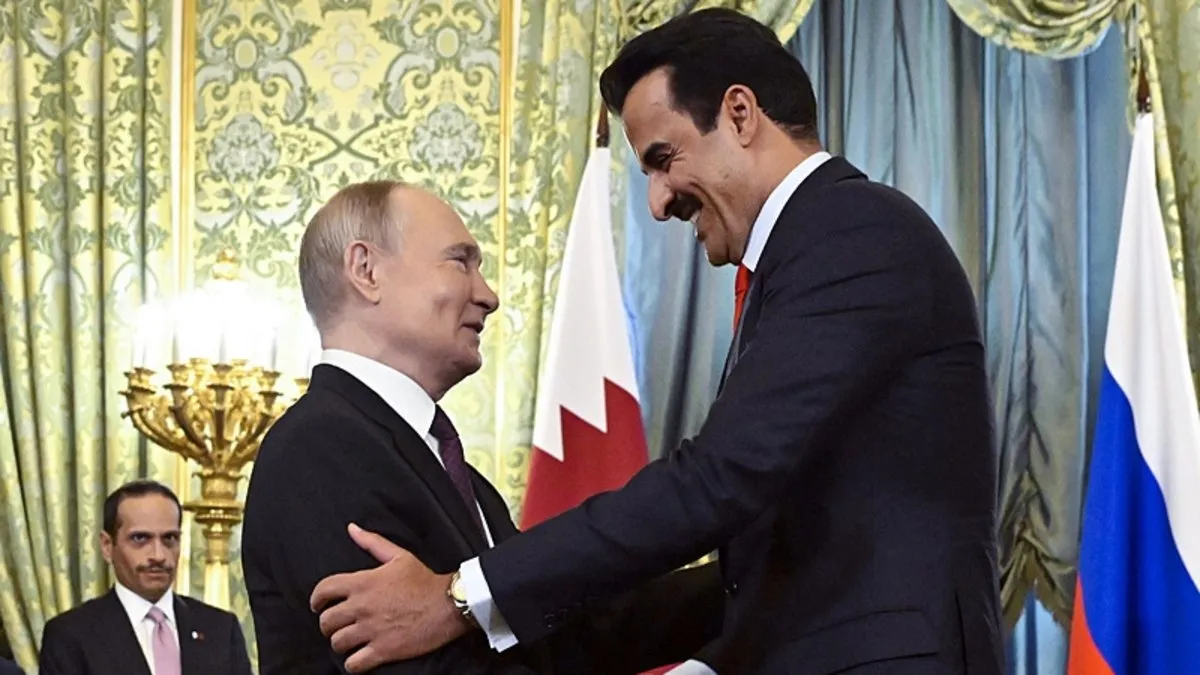 Rusya-Katar hattında kritik ziyaret: Putin’den Filistin mesajı